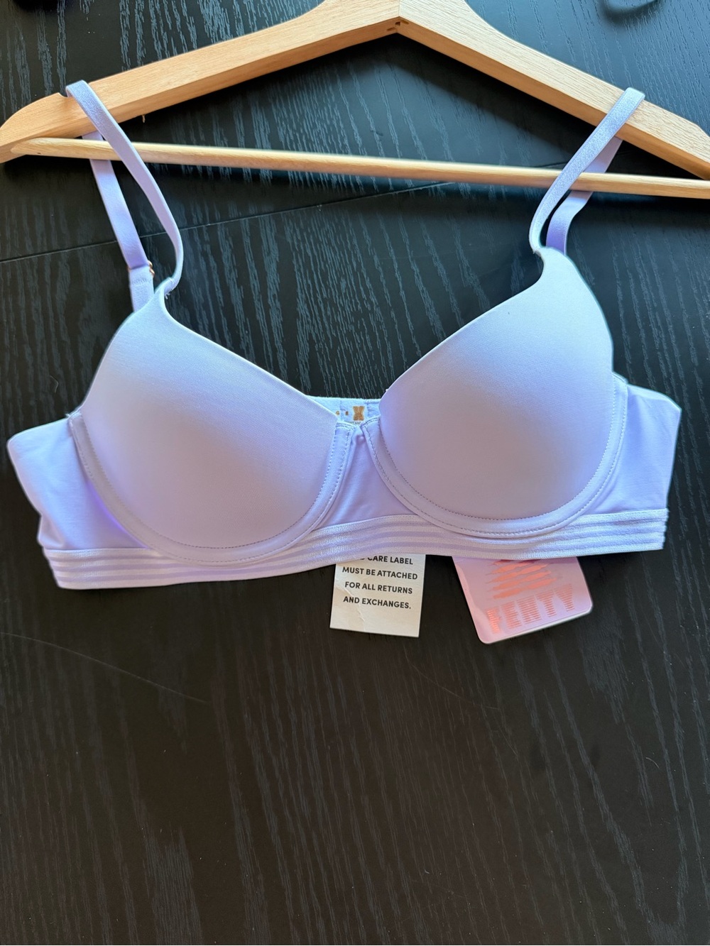 Savage X Fenty Lavender Light T-Shirt Bra